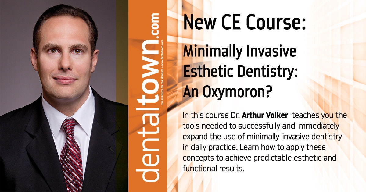 Minimally Invasive Esthetic Dentistry: An Oxymoron? 