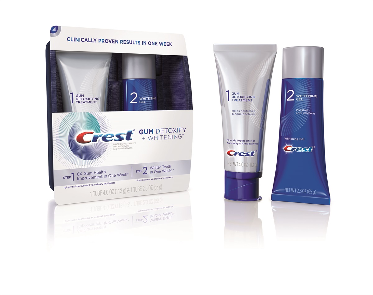Crest Debuts New Gum Detoxify Toothpaste, Formulated to Improve Gum